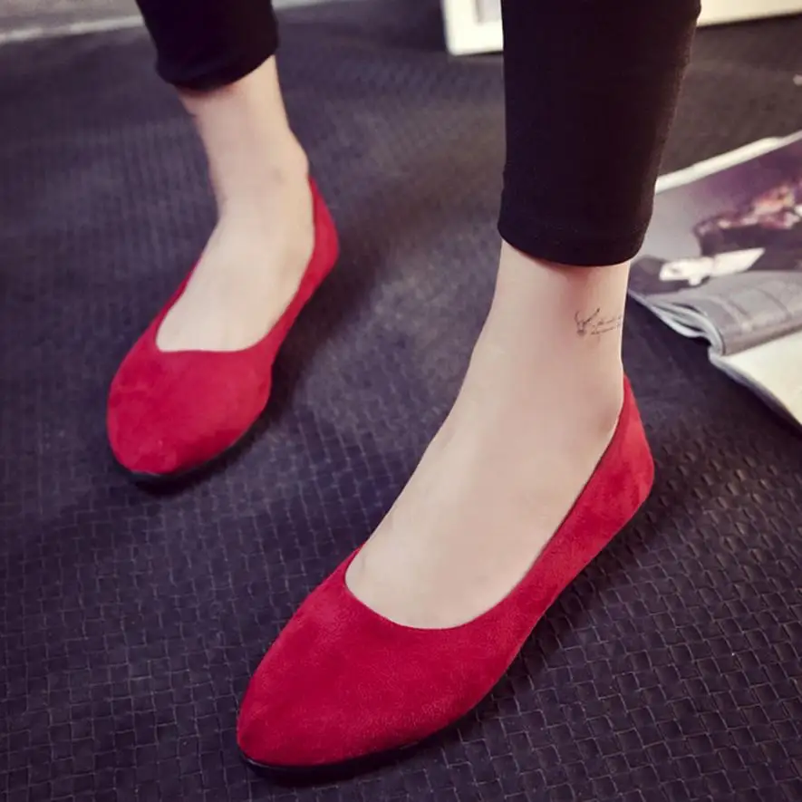 

SAGACE 2018 new Fashion lady summer temperament candy color small shoes professional OL flat sandals Toe casual sandals Apr25
