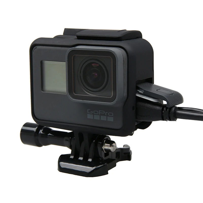 

HERO 7 hero6 Hero5 Protective Housing Frame Case with Hand Strap for GoPro Hero 5 black Go pro 7 6 5 Sports Camera Accessories