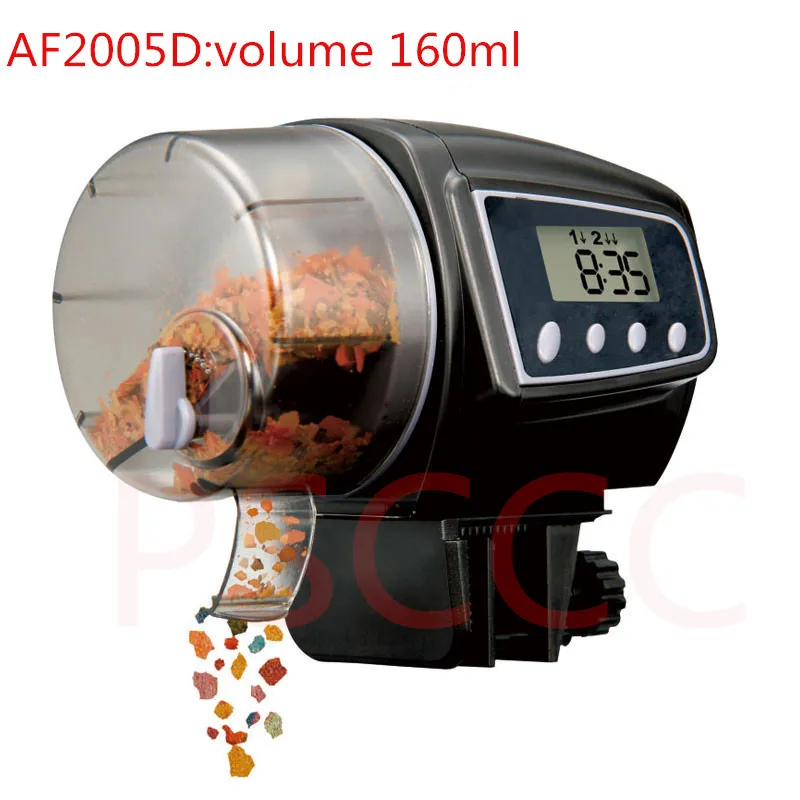 Аквариумный бак таймер автоматической подачи корма для рыбы цифровой ЖК-дисплей автоматическая подача пищи электронная рыба еда s фидер - Цвет: AF-2005D