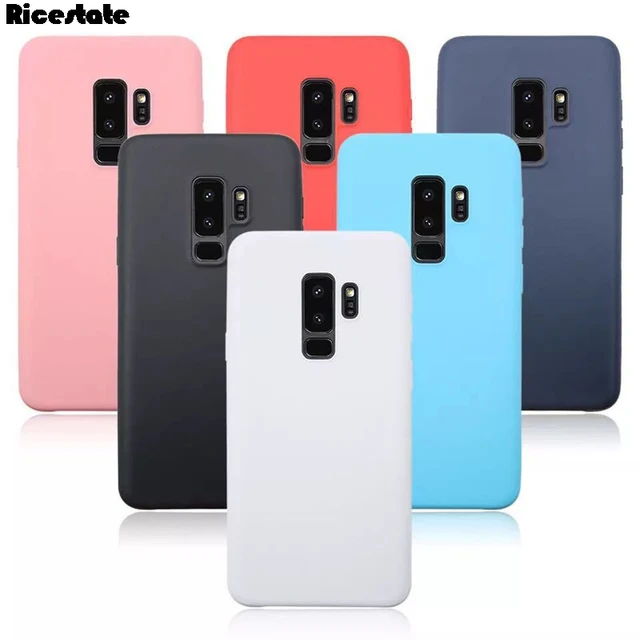 funda samsung silicone cover para samsung s9 plus