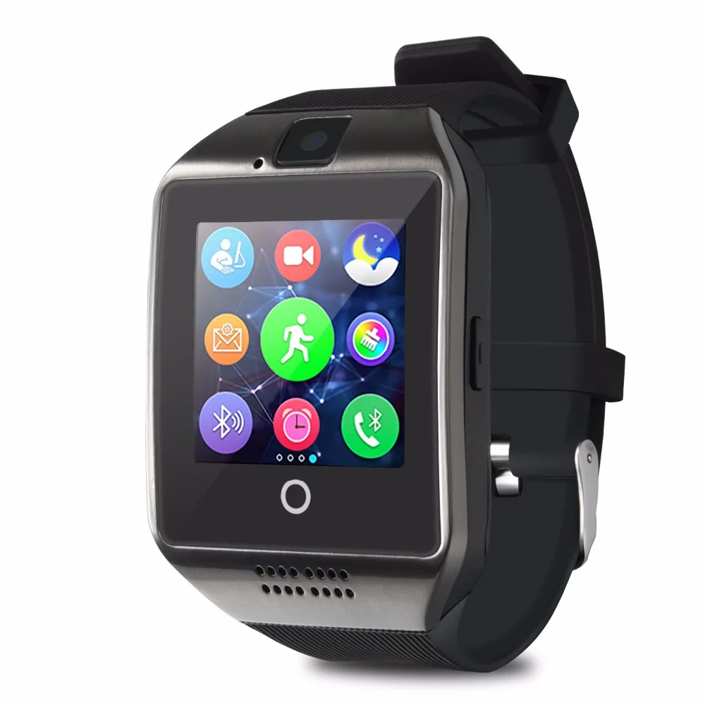 TimeOwner Q18 Smart Watch Sport Pedometer SIM TF Card Camera Sleep Monitor Sync WhatsApp