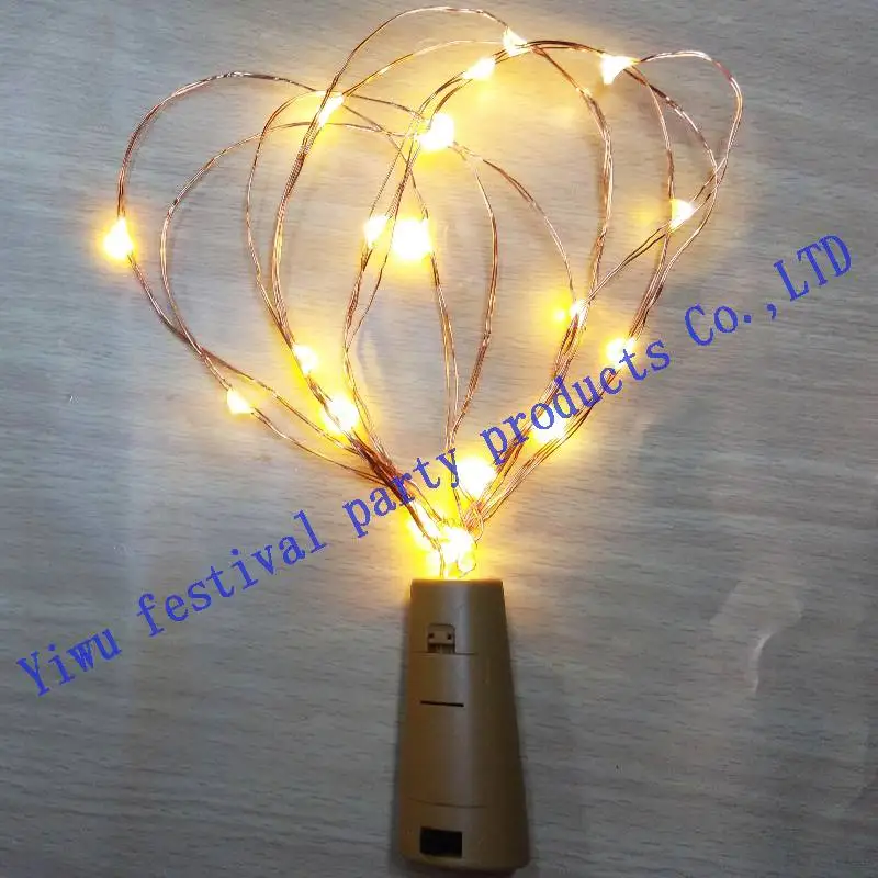 

LED Copper Wire String Light with Bottle Stopper for Glass Craft Bottle Fairy Valentines Wedding Decoration string lights