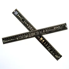 Многофункциональный 30 см PCB Линейка+ 20 см Высокоточный транспортир EDA измерительный инструмент