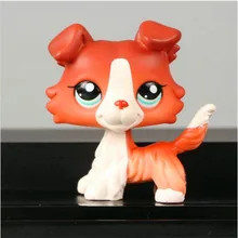 LPS Pet Shop Anime Figure PVC Brown Red Pink White Dog Model Hot Toys Action Figure Toys For Children Juguetes Birthday Gifts hot anime pvc toy figure model cartoon cool bleach kurosaki ichigo action figure model birthday gifts