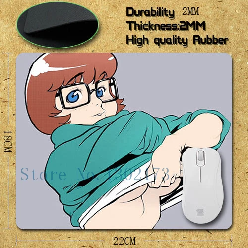 Free Shipping New Anti Slip Creative Design Cartoon Velma Rule 34 Anime Girls Gaming Mouse Pad Big Soft Pattern Gel Mouse Pad Pad Printing Ink Cup Mouse Poisonmouse Gel Wrist Pad Aliexpress