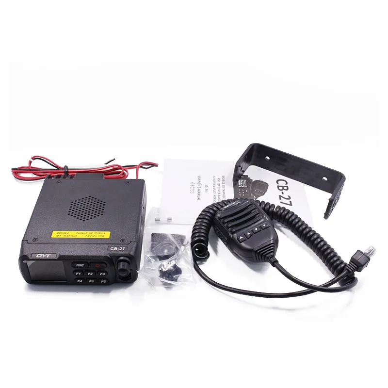 QYT CB 27 радио 26 965 405 МГц AM/FM 12/24 В 4 Вт ЖК экран быстрое оформление полоса гражданин