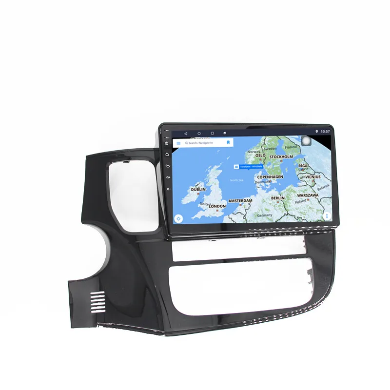 Sale 2din Car Android8.1 gps multimedia vedio player For  Mitsubishi Outlander 2013 2014 2015 2016 2017 2018 stereo radio 9
