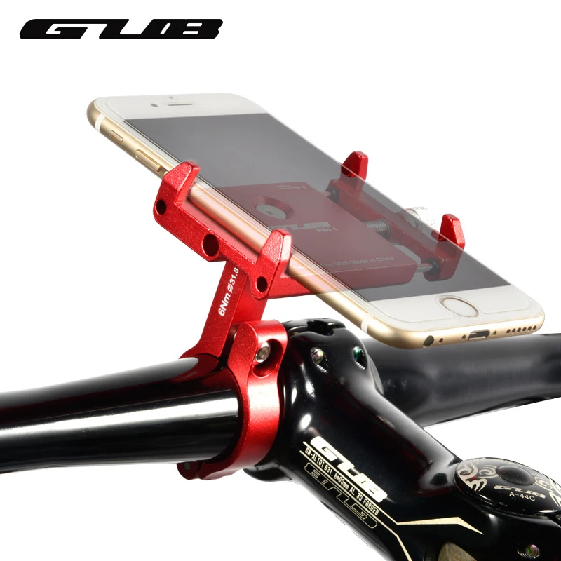 Bicycle holder aluminum handlebar bicycle smartphone 3,5 to 6,2 inches