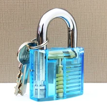 Новое поступление, красивый замок с двумя современными стилями, мини-замок с разрезом, тренировочный замок для слесаря