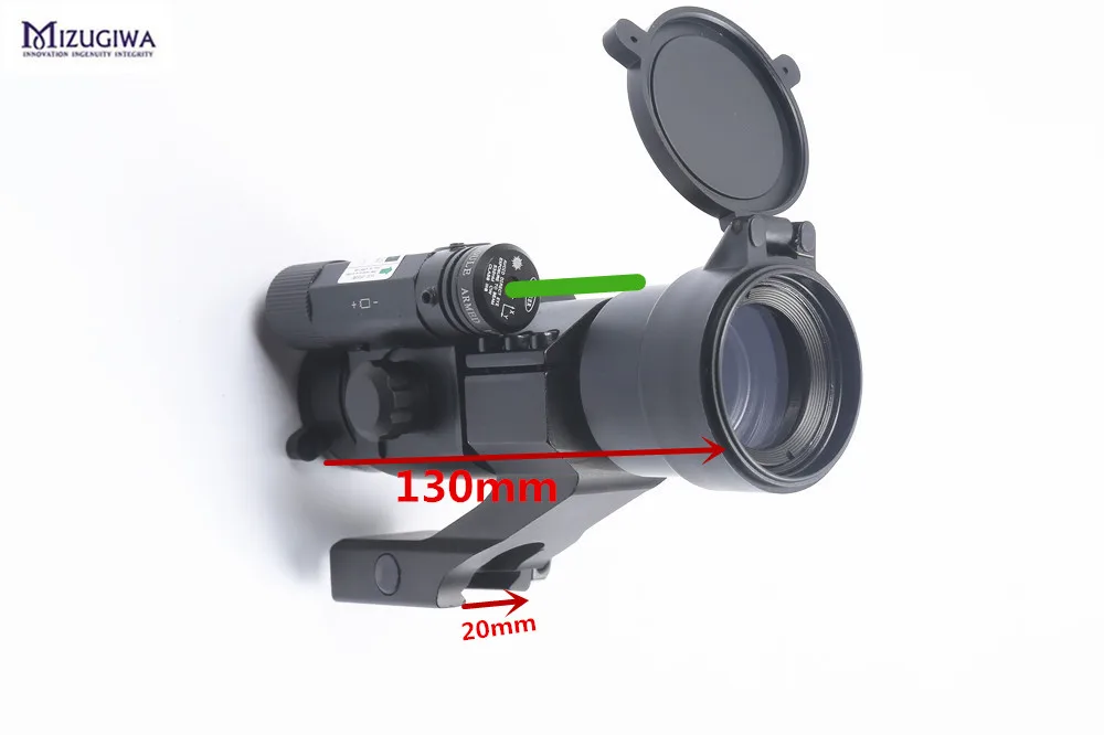 

Tactical 1X30 Red Dot Optical Sight Laser Reflex Holographic Scope With Green Laser Sight Hunting Riflescope Gun Airgun caza