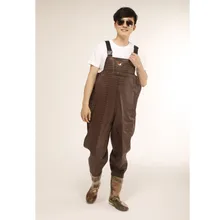 Eu38-46 уличные водонепроницаемые рыбацкие болотные брюки мужские и женские нескользящие ботинки для игры в воду, пляж, охота, болотные латексные штаны