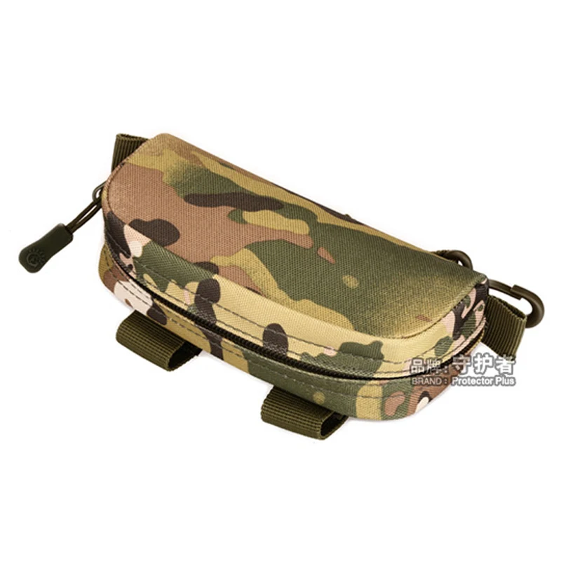 CP camouflage Тактические очки сумка Многофункциональные камуфляжные очки Чехол Открытый Велоспорт Молл маленькая сумка-клатч Водонепроницаемая уличная сумка - Цвет: CP camouflage
