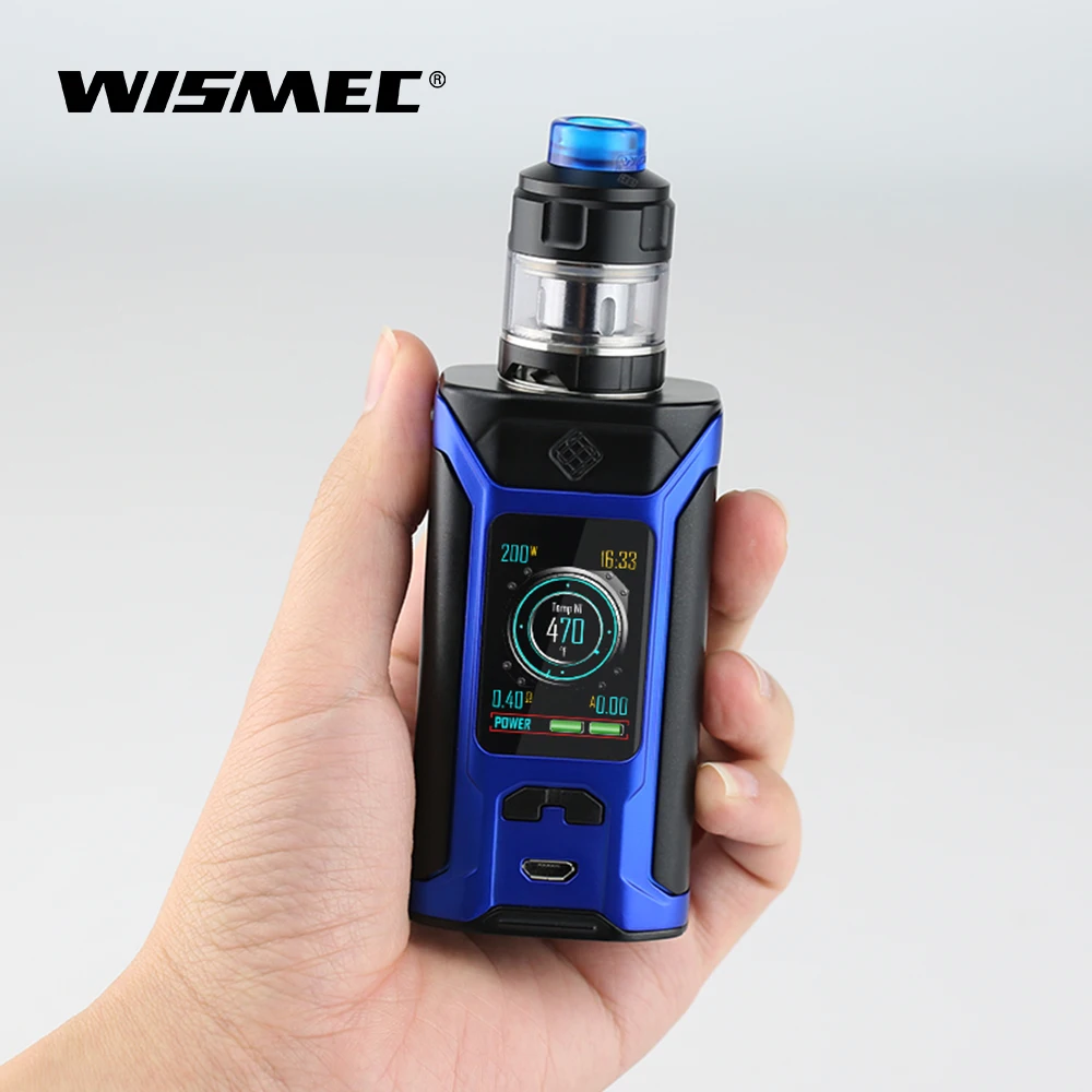 США склад оригинальный Wismec SINUOUS RAVAGE230 с GNOME Evo Kit 4 мл RAVAGE 230 Вт вейп комплект