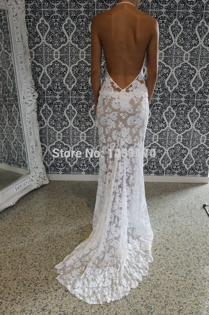 Low Open Back Wedding Dresses
