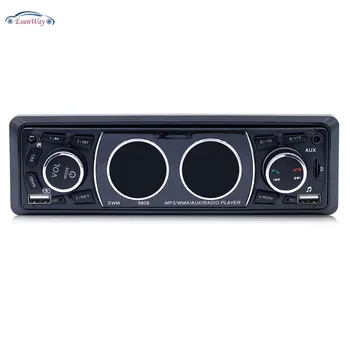

Bluetooth Vehicle Stereo Audio Player with FM Radio AUX TF Card U Disk Play Built-in Microphone Remote Control