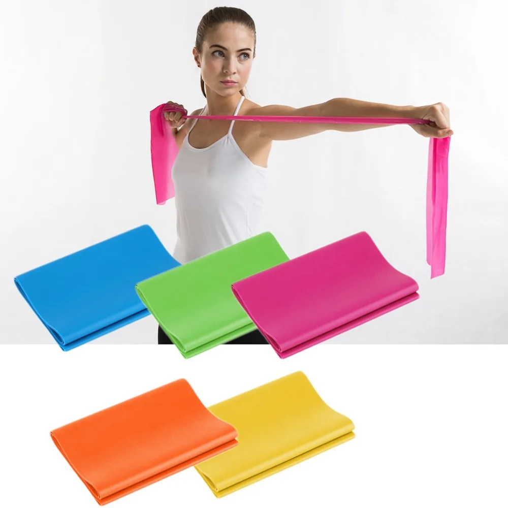 Hot 1.2M Exercise Resistance Bands Workout For Foot Care Tool For