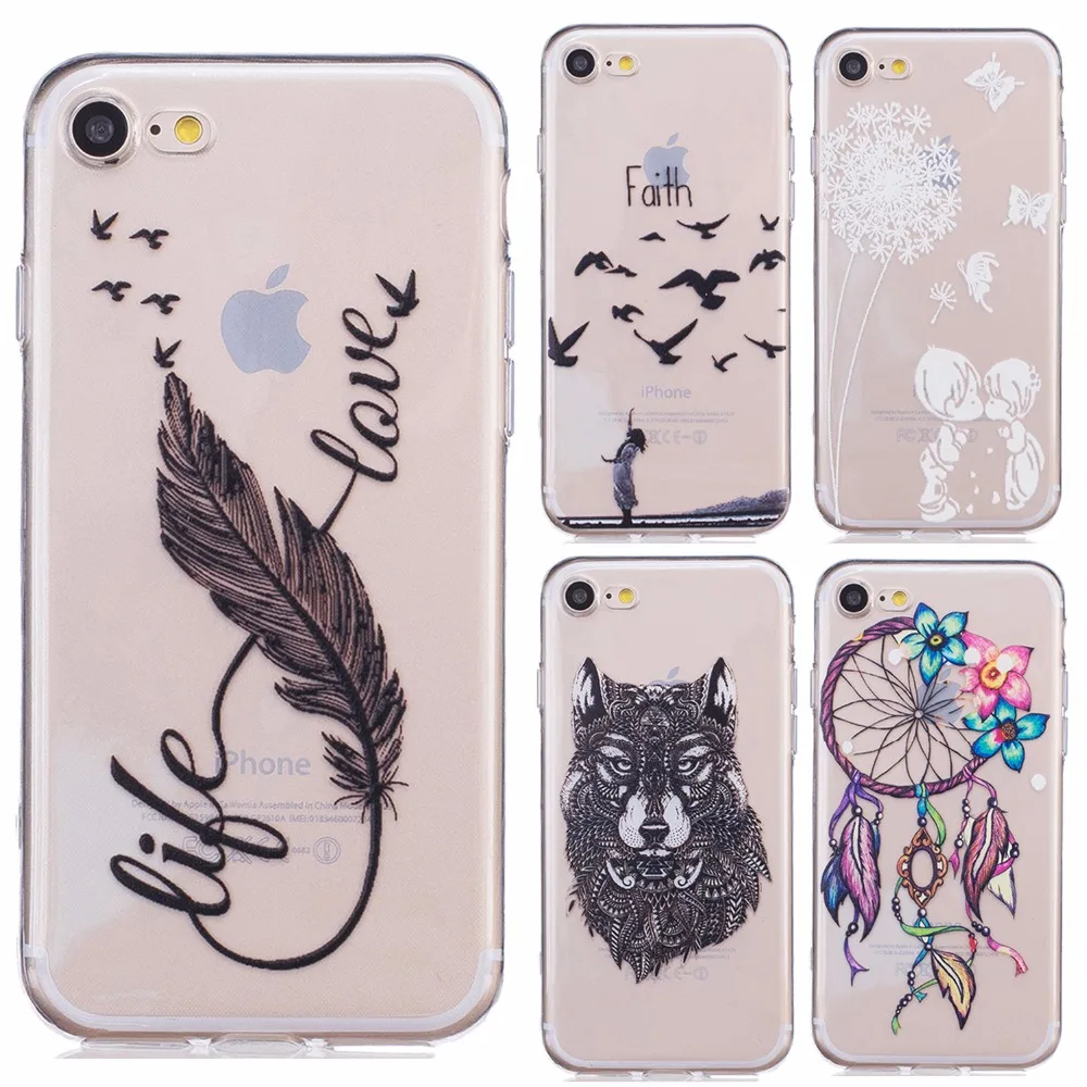 New Arrival Ultrathin Soft Case For Apple iphone 7 Case Clear Crystal