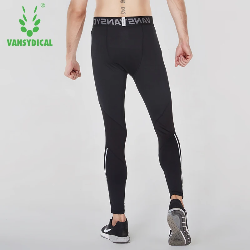 

Vansydical Tights Men's Sports Pants Basketball Athletic Training Pants Quick Dry Leggings High Spring Winter Running Trousers