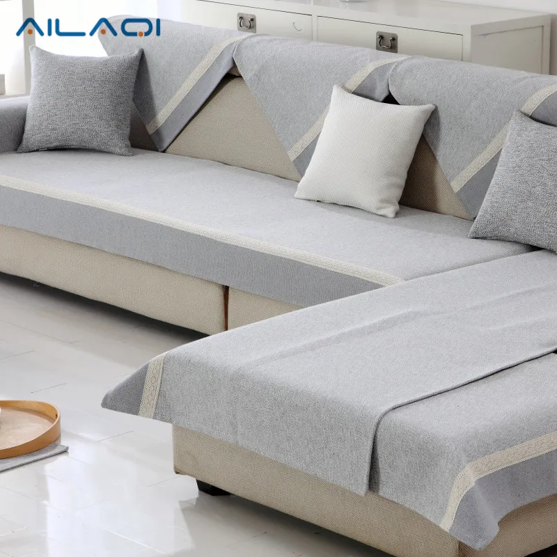 Top Quality Cotton Sofa Cover Soft Slip Resistant Slipcover Seat Couch