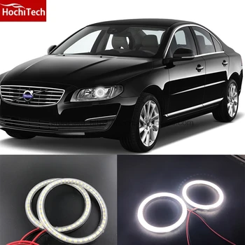 

HochiTech Ultra bright SMD white LED angel eyes 2000LM 12V halo ring kit daytime running light DRL for Volvo S80 S80L 2012-2015