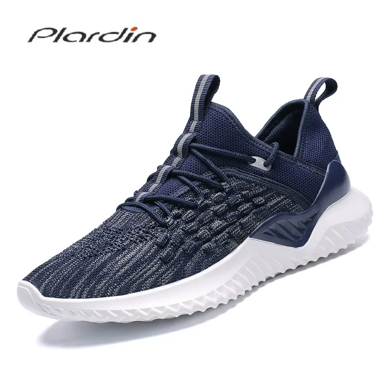 

plardin Vulcanize Shoes Comfortable Man Fashion Sneakers Breathable Flats Walking Casual Shoes Platform Zapatillas Hombr Men