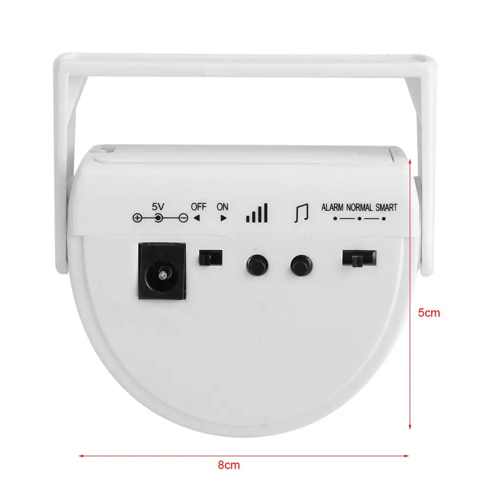 

4 Level Adjustable Sound Volume Wireless Home Doorbell 32 Different Sounds Motion Detector Music Alarm Infrared Doorbel