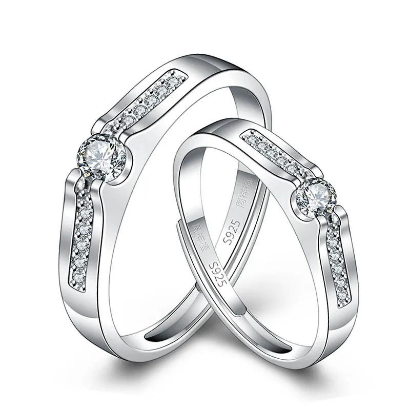 Couples Ring Korean Couples Ring for Men and Womenin Engagement Rings