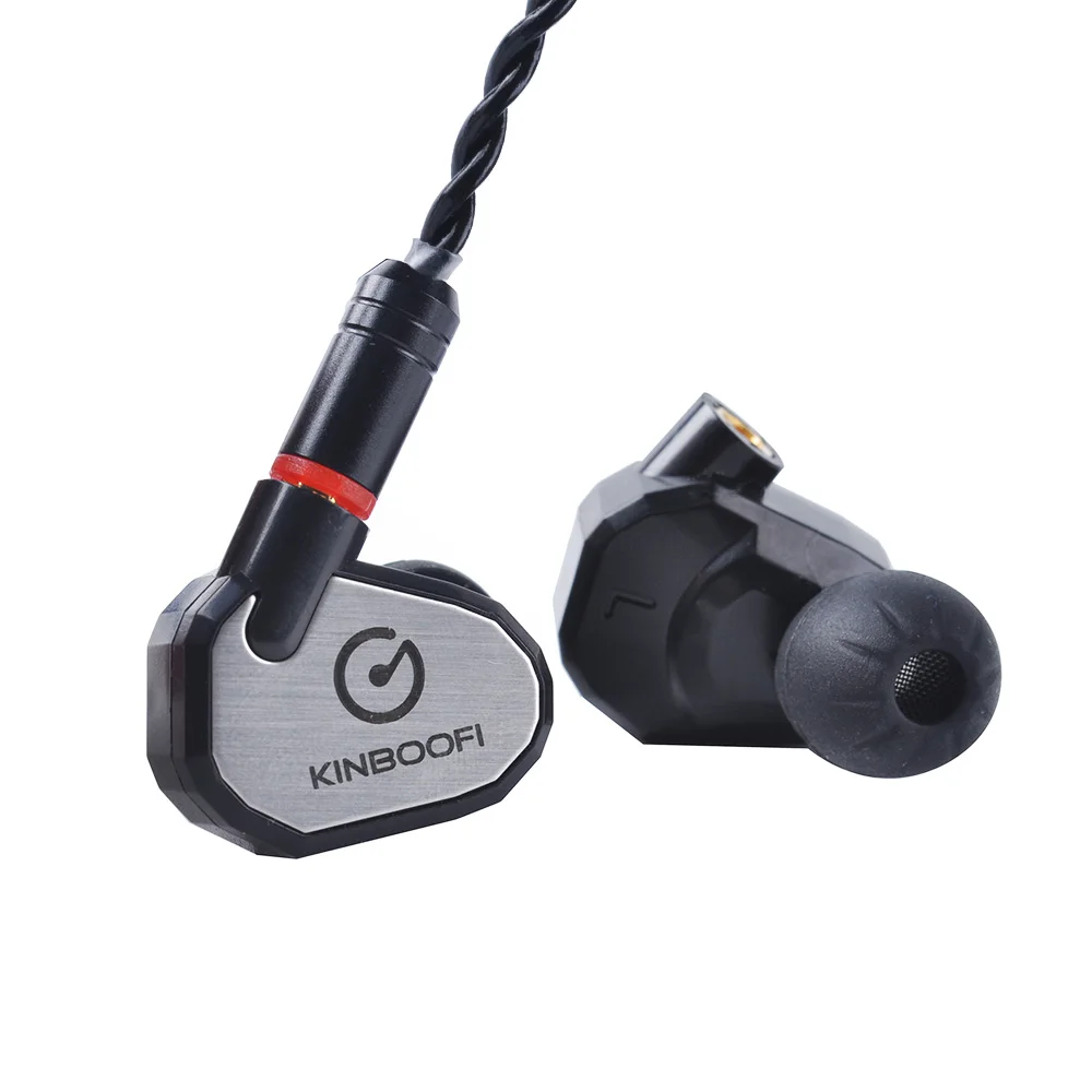 

AK New KINBOOFI MK3 1DD+2BA Hybrid Driver In Ear Earphone HIFI Monitor Earphone Metal Running Sport Headset Earphone Headplug