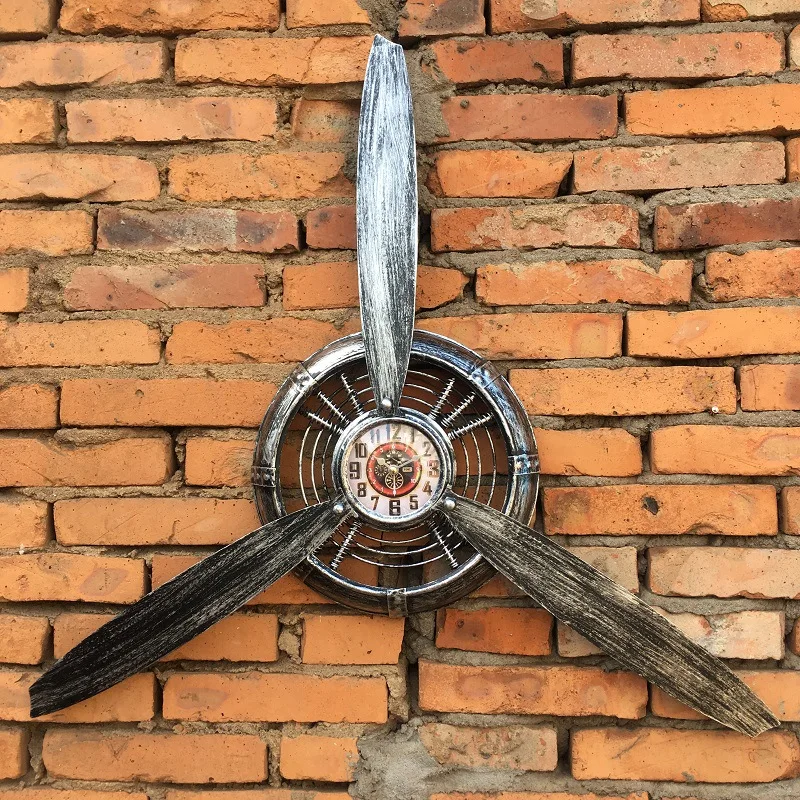 Ретро промышленный орнамент-обмотка воздушный пропеллер кованого железа настенные декорации бар Сеть кулон Любителя кофе украшения