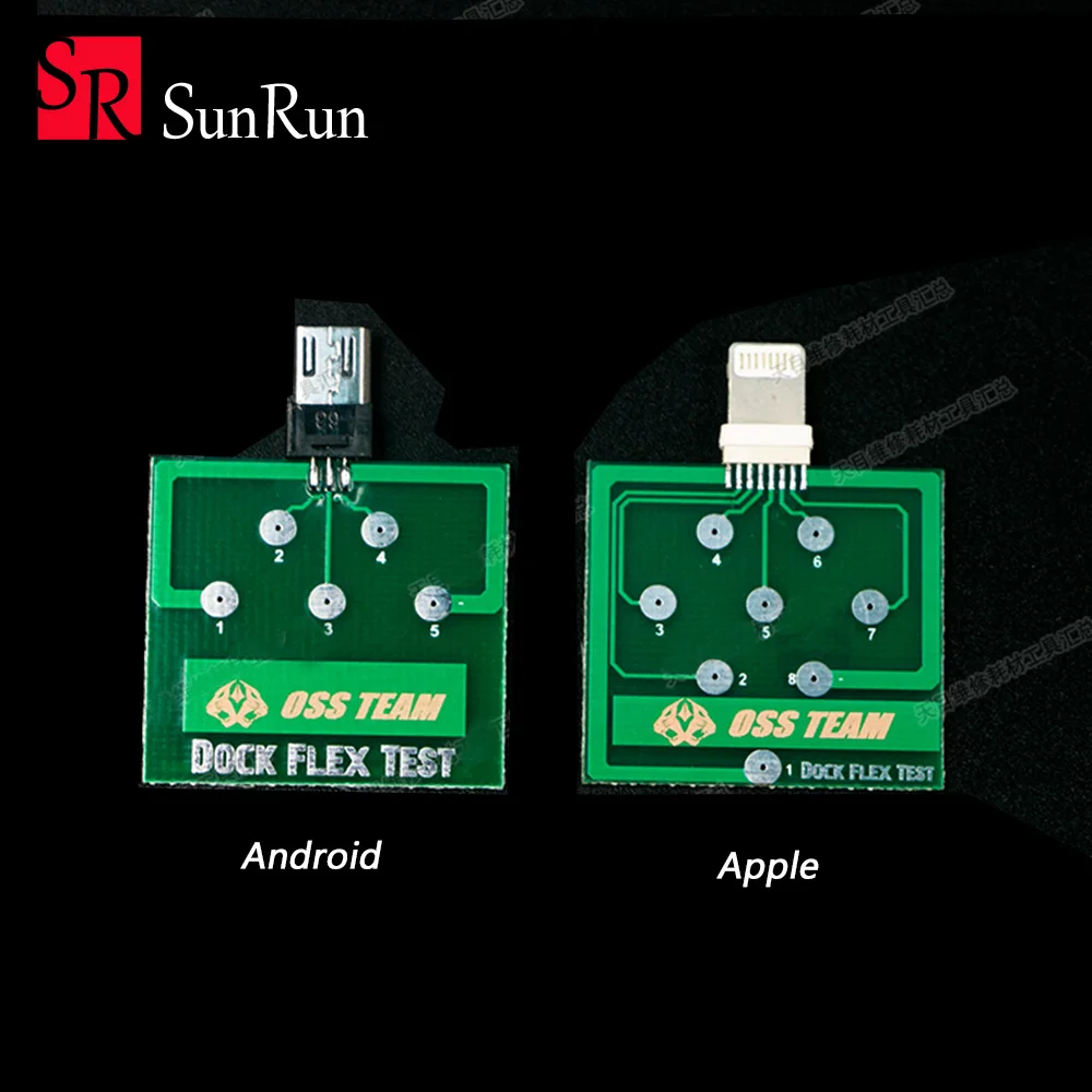 

Apple full range of micro test board Apple Android disassemble detection tail plug battery
