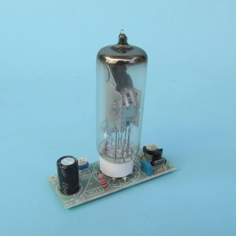 

Magic Eye Tube 6E2 EM84 VU Meter Audio Level Indicator level circuit board Adjustable sensitivity FOR Amp Signal Amplifier
