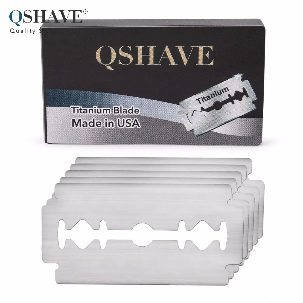 Buy Qshave Double Edge Safety Razor Blade Straight
