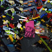 1000 г строительные блоки город DIY креативные кирпичи объемные модели Фигурки Развивающие детские игрушки совместимы с