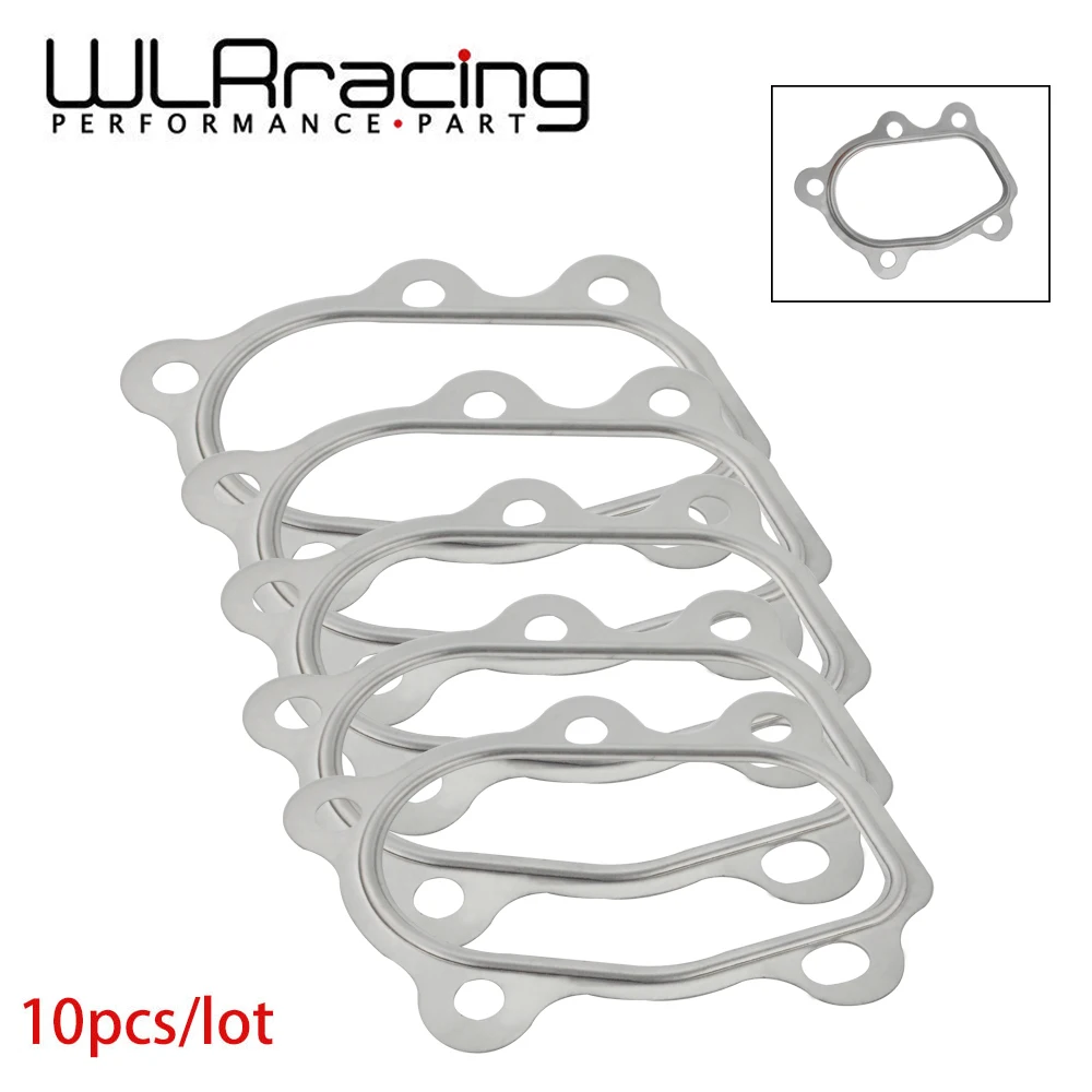 

WLR RACING - 10PCS/LOT For T25 T28 GT25 GT28 Turbocharger Gasket fitting For Turbo GT25 5 Bolt WLR4810