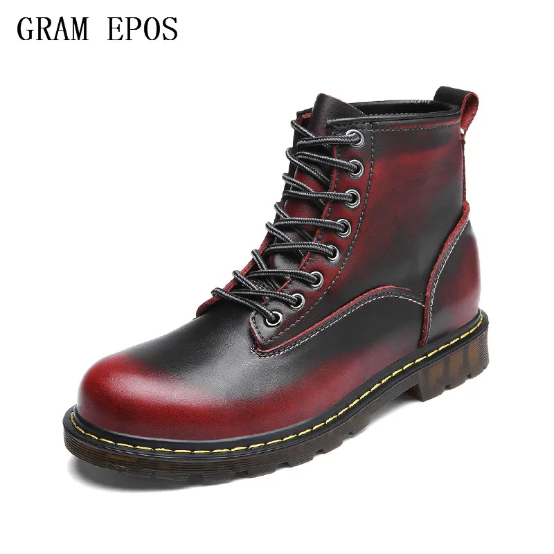 

GRAM EPOS New us Military leather boots for men combat bot Infantry tactical boots askeri bot army bots army shoes lovers shoes