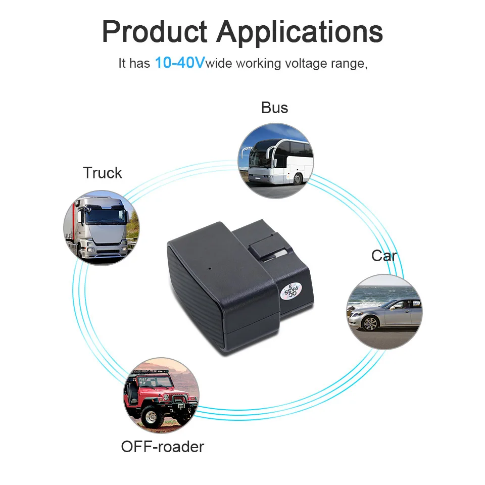 OBD Автомобильный GPS трекер для грузовых автомобилей LK730 OBDII Автомобильный gps-трекер локатор Легкая установка голосовой монитор Бесплатное отслеживание приложения