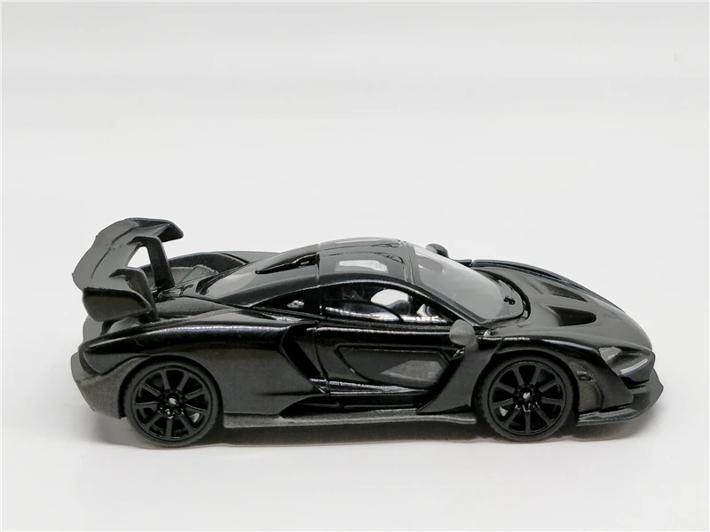 1: 64 TSM модель MINI GT mlaren Senna Onyx черная литая под давлением модель автомобиля