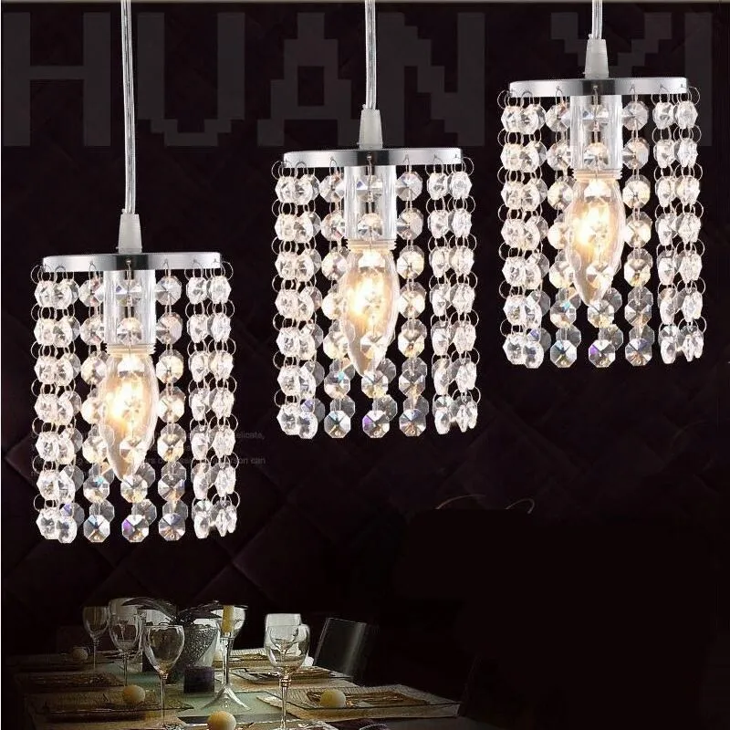 Промышленные подвесной светильник Led Хрустальные люстры и Pandants E27 светильники