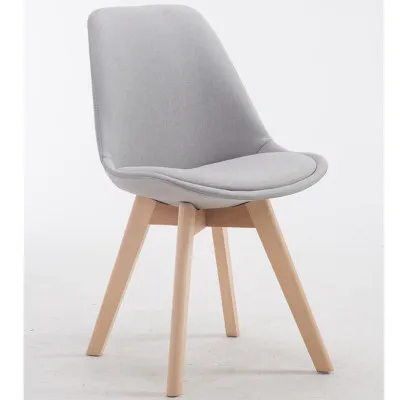 Луи Мода Гостиная стулья простой Ткань Искусство столовая стул отдыха экономии Студенческая спинка современный - Цвет: G18