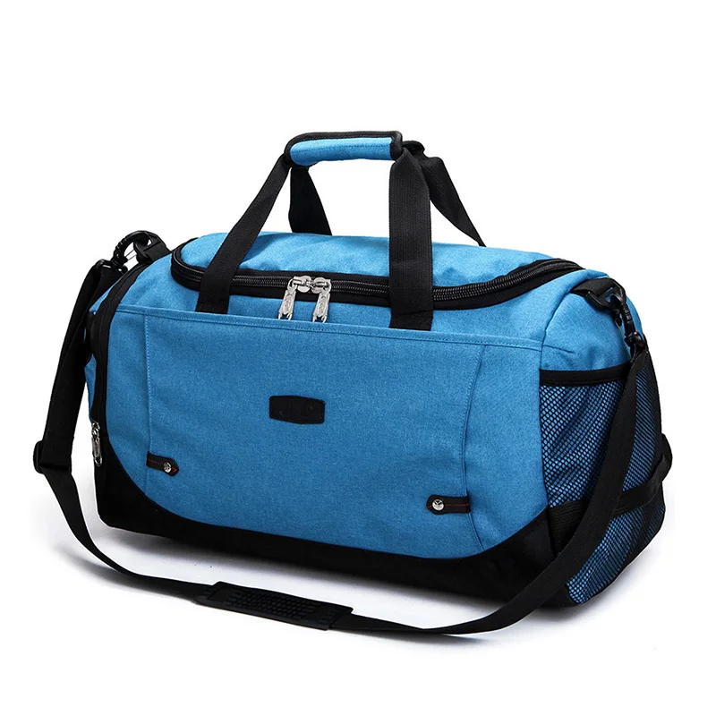 Ограниченная серия, горячая Распродажа, спортивная сумка для тренировок, фитнеса, спортзала, сумка для мужчин и женщин, сумки для путешествий, прочные, мульти сумки, спортивная сумка для мужчин - Цвет: Синий цвет