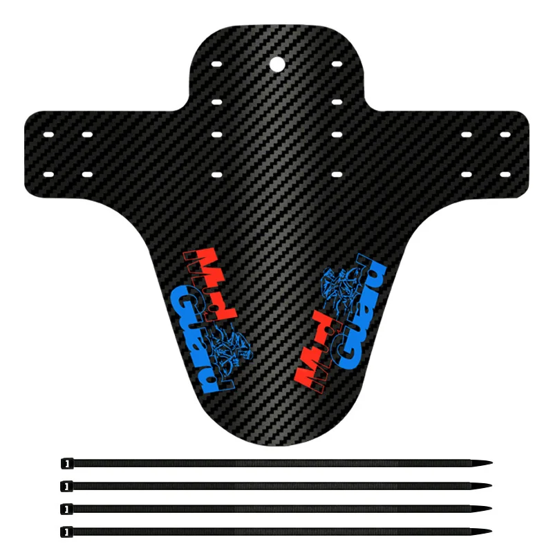 

2019 Latest Carbon Texture Design Bike Fenders Ultralight Front and Rear Road MTB Bike Mudguard