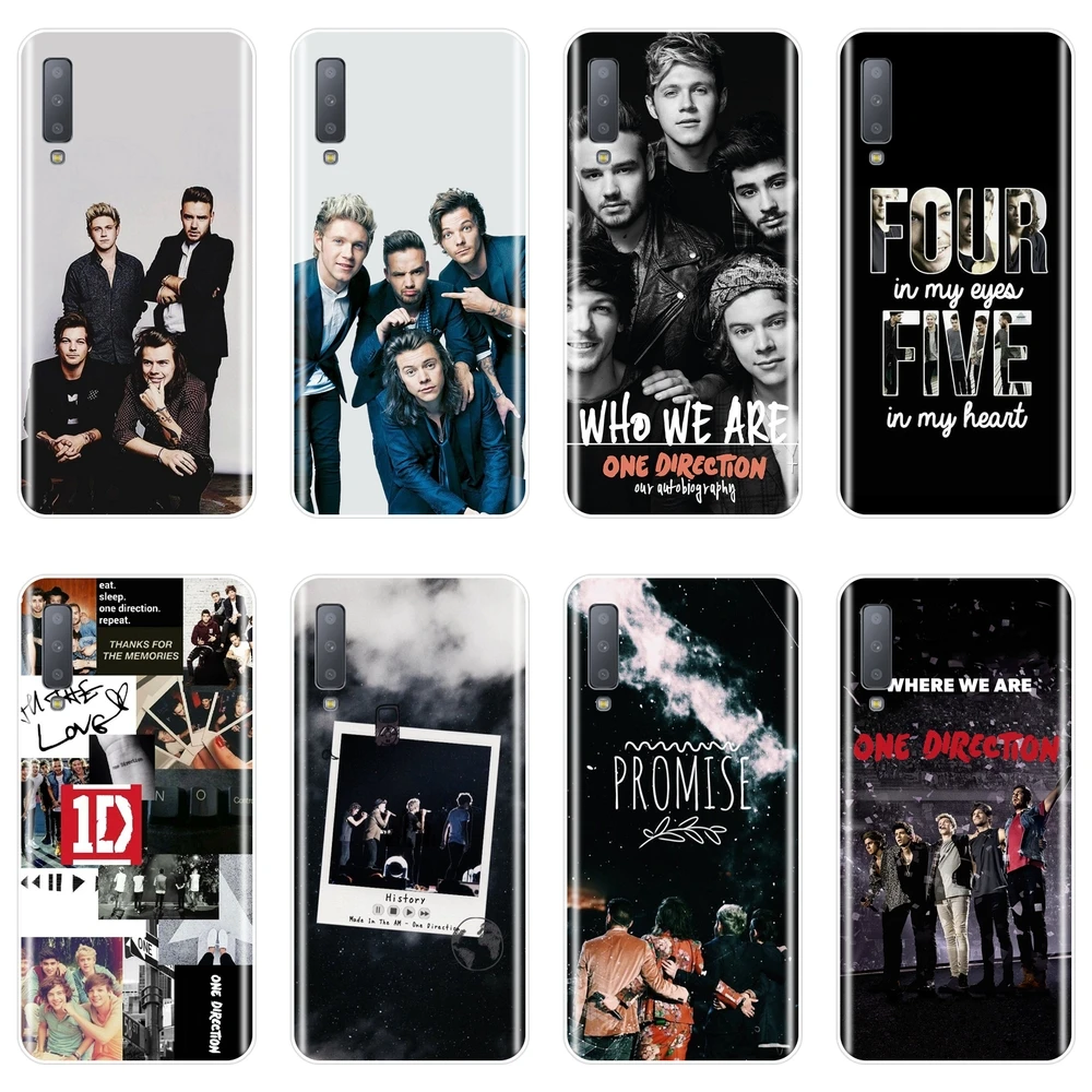 

For Samsung Galaxy A3 A5 A7 2016 2017 Phone Case Silicone One Direction Soft Back Cover For Samsung A5 A7 2018 A6 A8 Plus Case