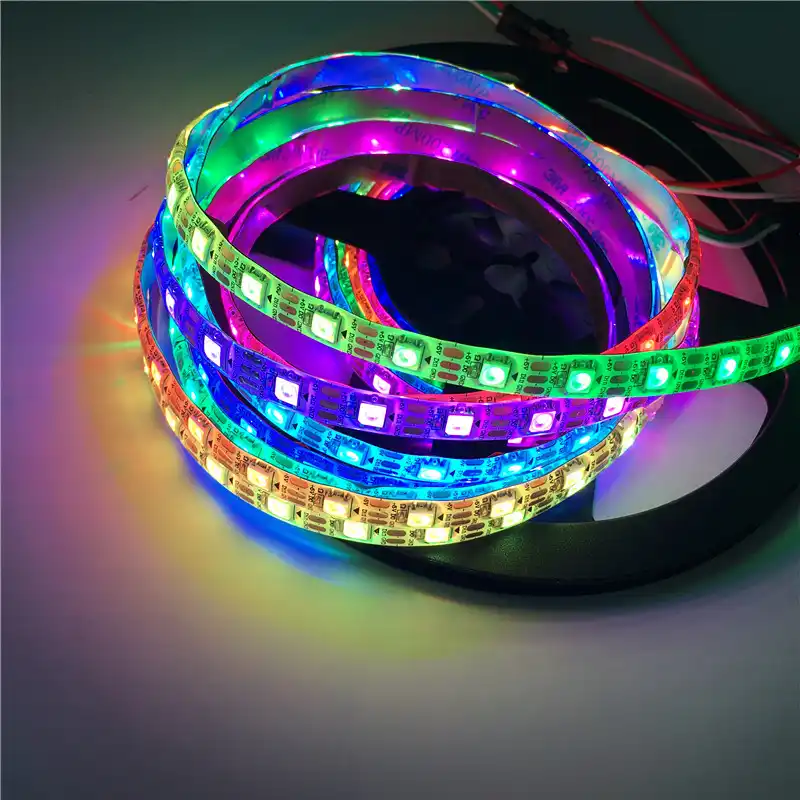 WS2812B Strip LED Lights 5050 RGB 30//60//144 LED//M IC Individual Addressable DC5V