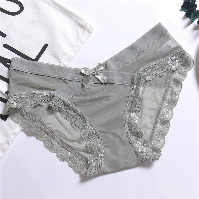 Snowshine Ylw Women Cute Letter Panties Thongs Underwear Seamless 
