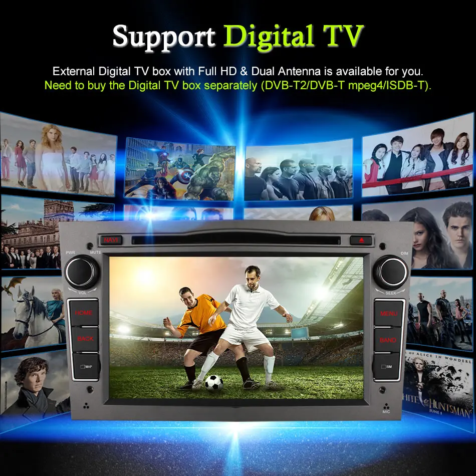 Sale Ownice  Android 6.0 8 Core 2G RAM Car DVD GPS For Vauxhall Opel Astra H G J Vectra Antara Zafira Corsa Support 4G LTE 32G ROM 17