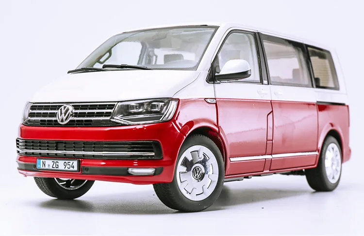 Литая под давлением игрушечная модель NZG 1:18 Масштаб VOLKSWAGEN T6 Multivan Highline бизнес путешествия модель автомобиля для, украшения, коллекция