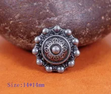 50x Metal Artistic Flower Fasteners Rivet Stud Spot Nail Set For Bag Shoe Clothing Garment Leathercraft Conchos