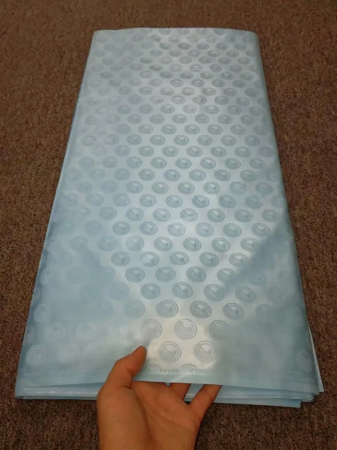 Базен riche getzner nouveau желтая кружевная ткань африканская ткань Базен riche getzner хлопок высокого качества 5 ярдов/Лот