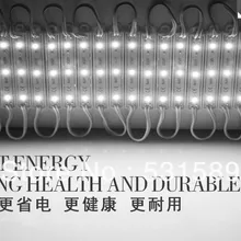 200 шт. водонепроницаемый SMD 2835 Светодиодный светодиодный модуль подсветки светодиодный модули знака DC12V 0,24 W 3 светодиодный/за штуку