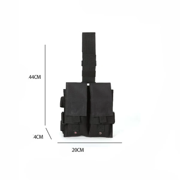 Тактическая группировка сухопутных сил Airsoft M4 5,56 двойной, для ног подсумок Лесной камуфляж, желто-коричневого цвета с темным оттенком CP OD ACU в FG